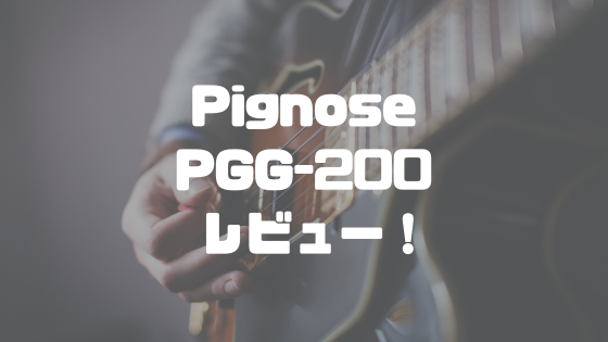 Pignose（ピグノーズ）PGG-200レビュー！