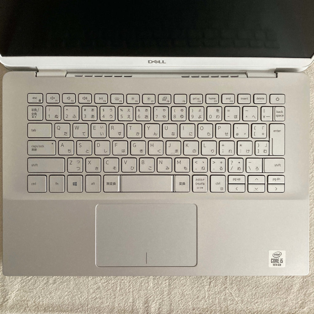 Inspiron5490のキーボード