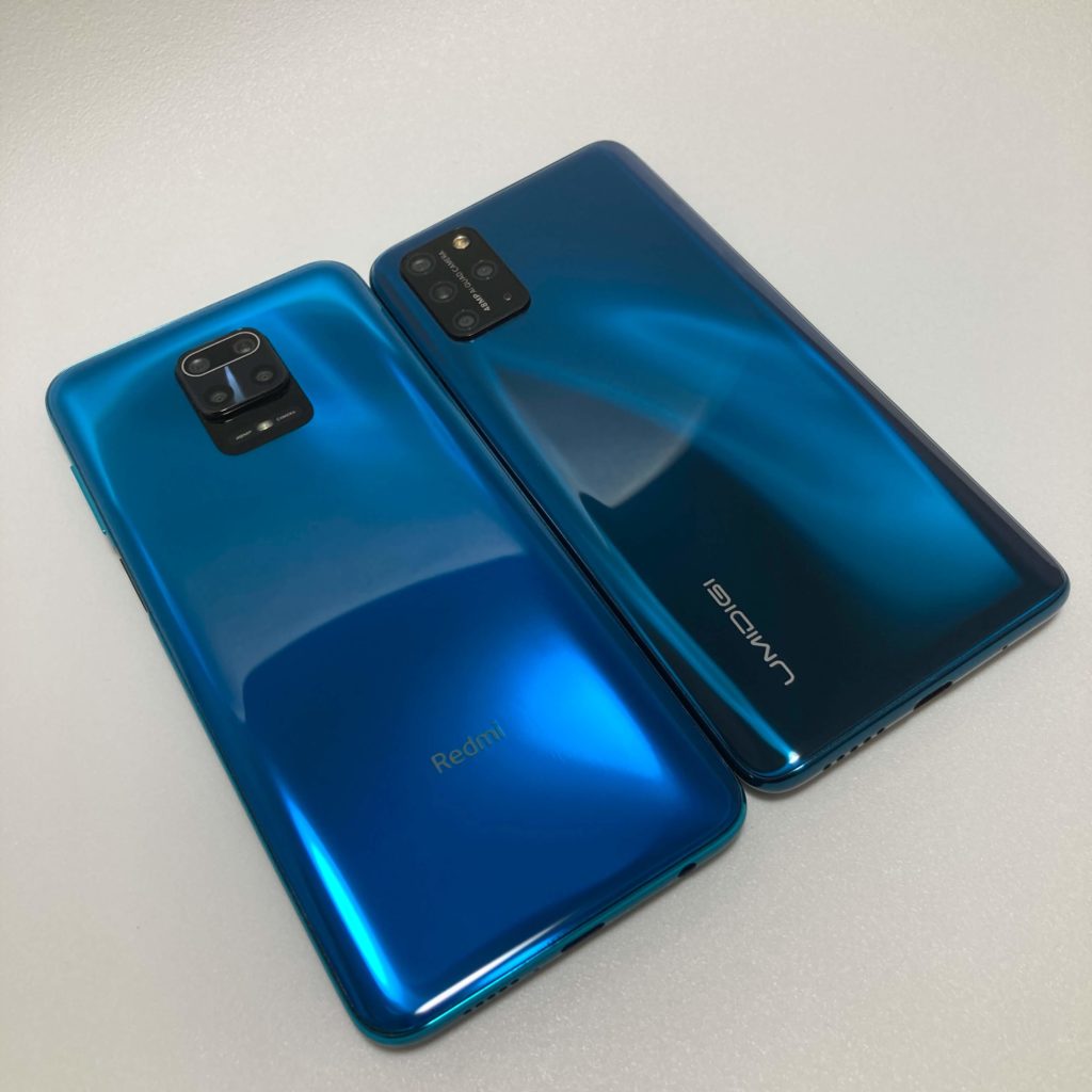 UMIDIGI S5 ProとRedmi Note 9Sを比較