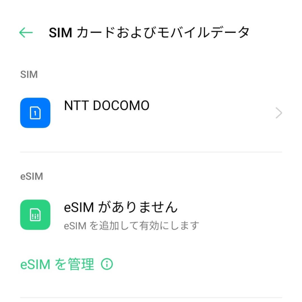 eSIMと物理SIMを搭載可能