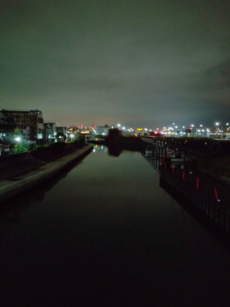 夜景モードで撮影