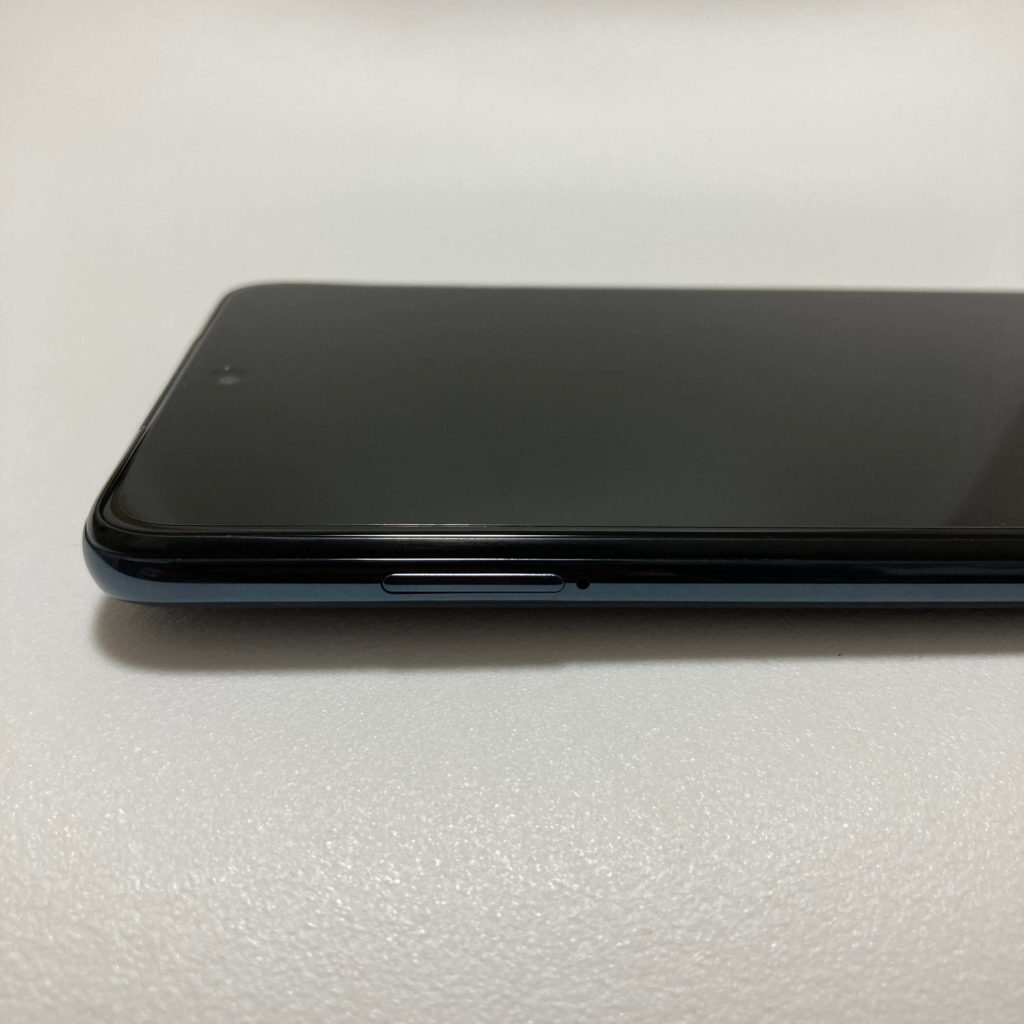 POCO X3 NFCの左側面