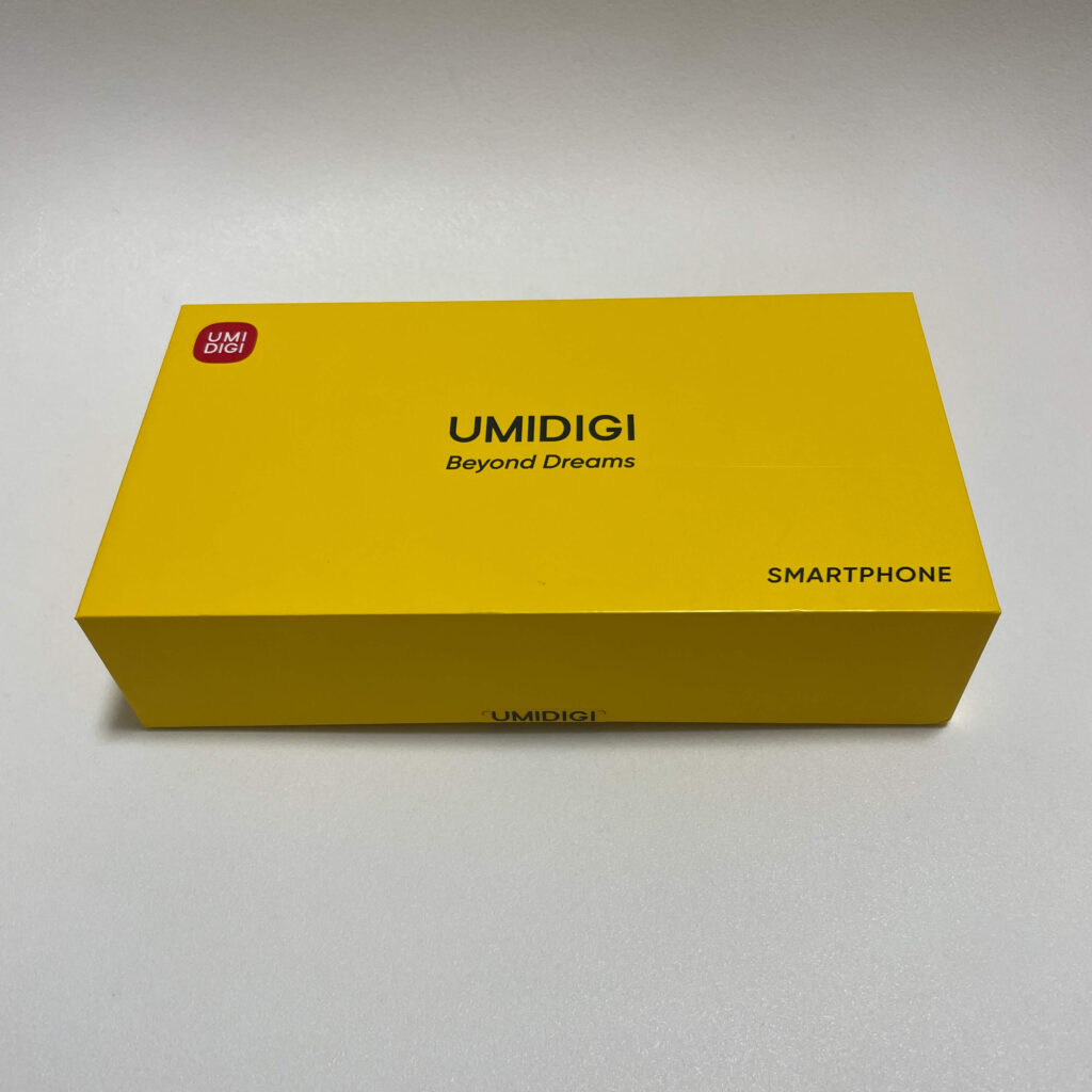 UMIDIGI A11の外箱