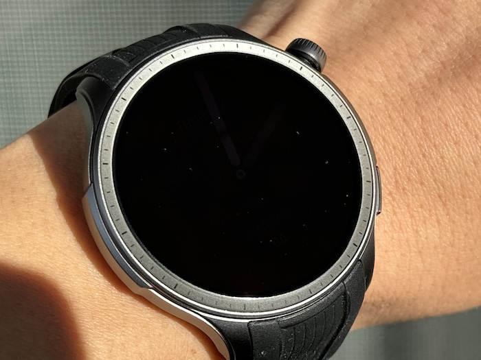 Amazfit Balanceのディスプレイ