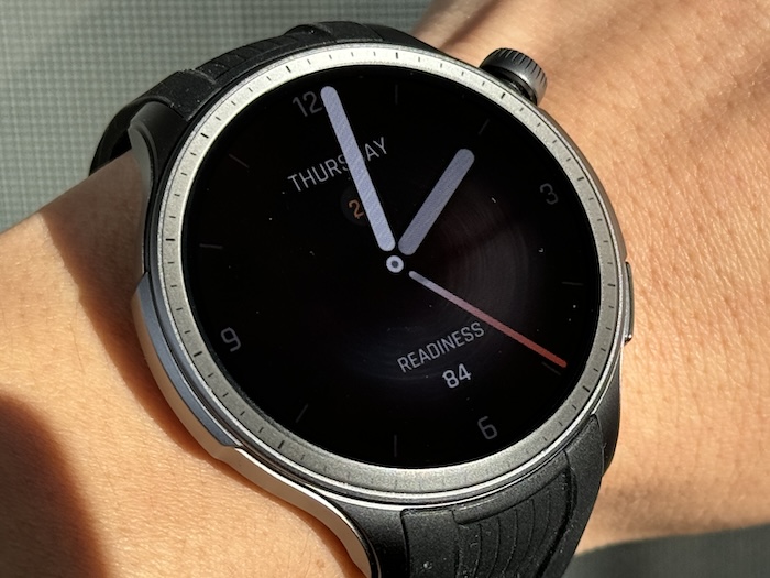 Amazfit Balanceのディスプレイ