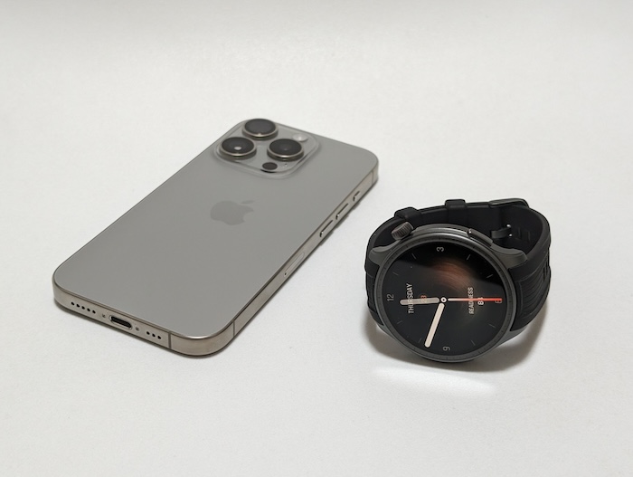 Amazfit BalanceとiPhone