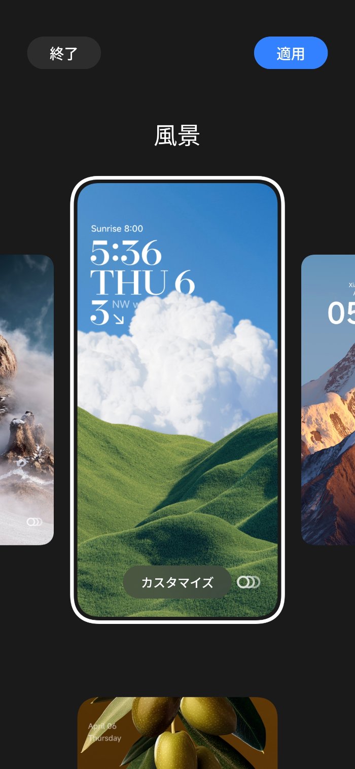 Xiaomi 15T ProはHyperOS 2搭載