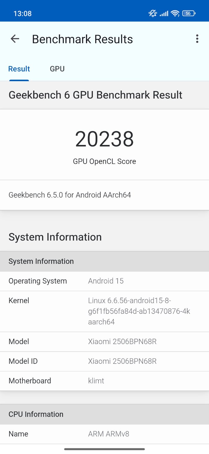 Xiaomi 15T Proのベンチマークスコア