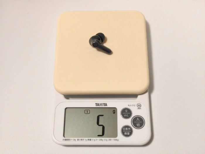 EarFun Air Pro 4+のサイズ感