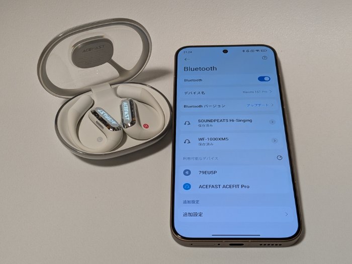ACEFAST ACEFIT Proのペアリング