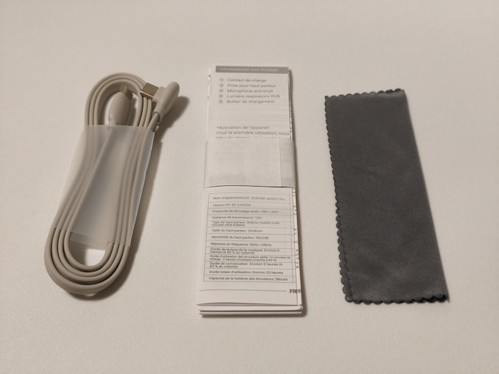 ACEFAST ACEFIT Proの付属品