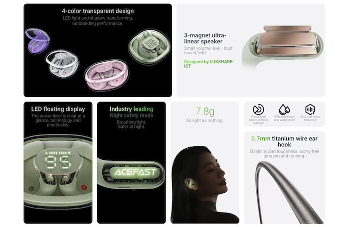 ACEFAST ACEFIT Proのスペック