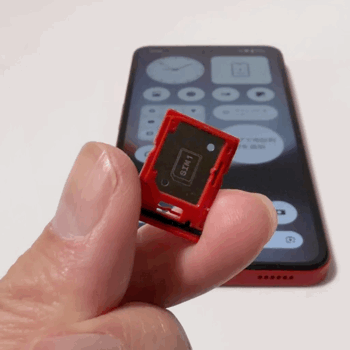 Nothing Phone (3a) Liteのカードスロット