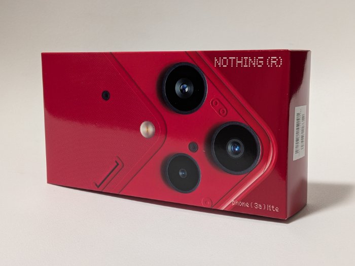 Nothing Phone (3a) Liteのデザイン・サイズ・付属品