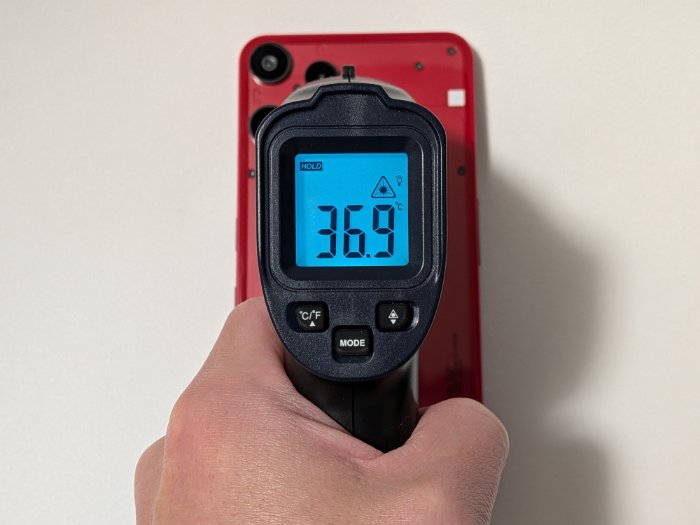 Nothing Phone (3a) Liteの発熱