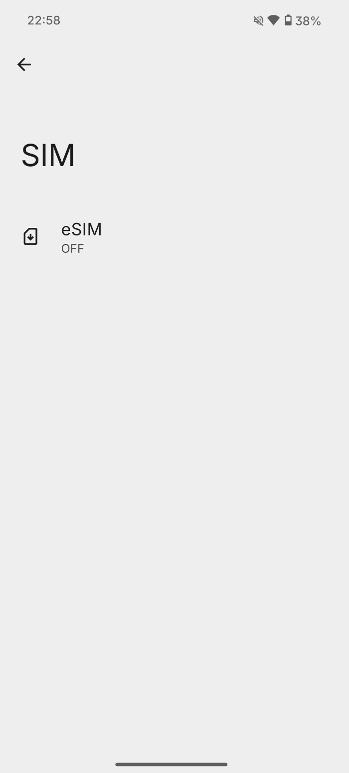 Nothing Phone (3a) LiteはeSIM対応
