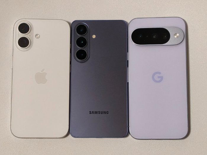 Galaxy S26・iPhone 17・Pixel 10の比較