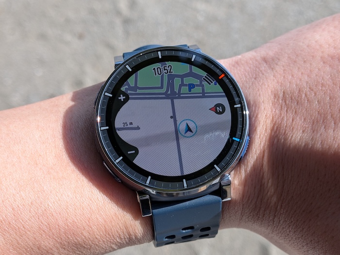 Amazfit Active 3 Premiumのオフラインマップ