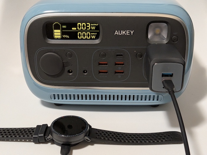 Amazfit Active MAXの充電速度