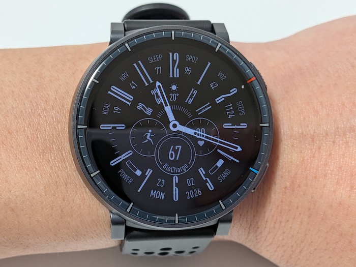 Amazfit Active MaxのAOD