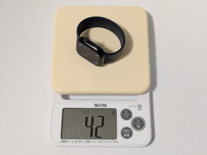 Amazfit Active MAXの重さ