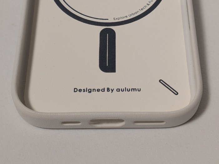 AULUMU A17 ヴィーガンレザーケースのデザイン