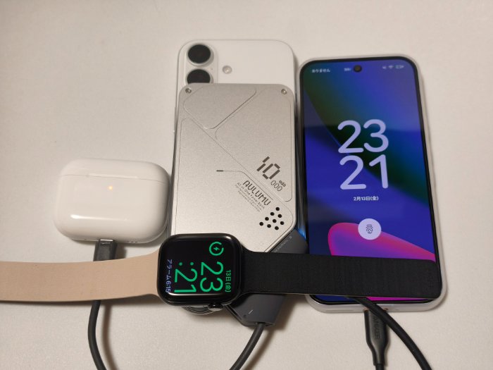 AULUMU M10の充電速度