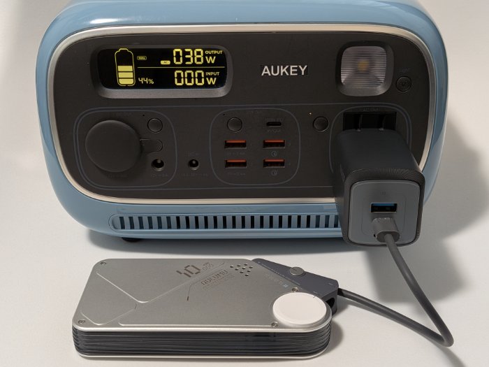 AULUMU M10の本体充電速度