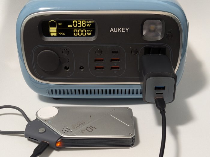 AULUMU M10の本体充電速度