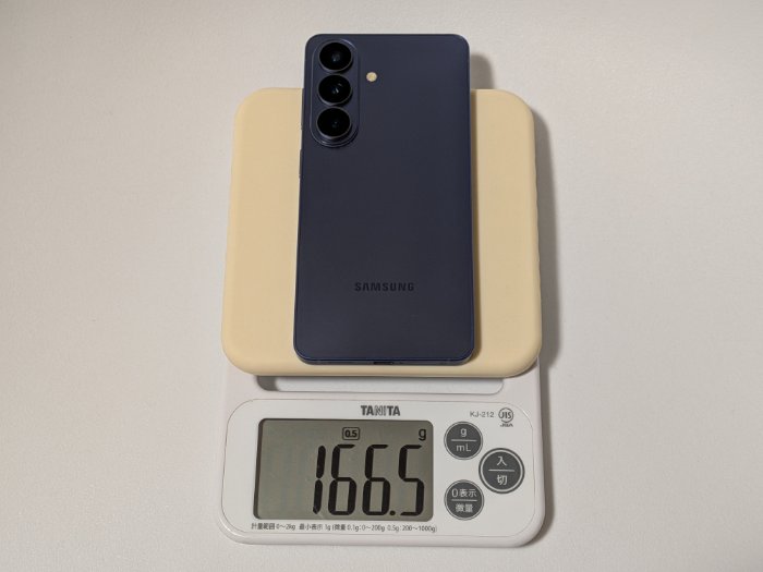 Galaxy S26のサイズ感