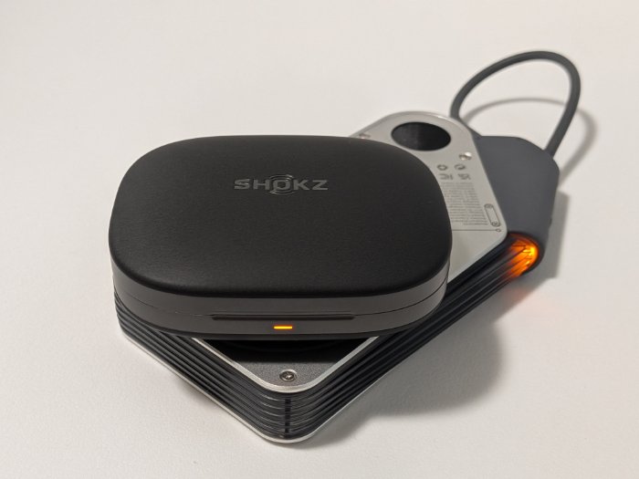 Shokz OpenFit Proの充電速度