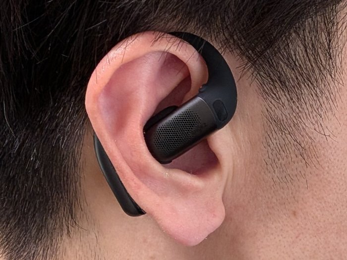 Shokz OpenFit Proの装着感