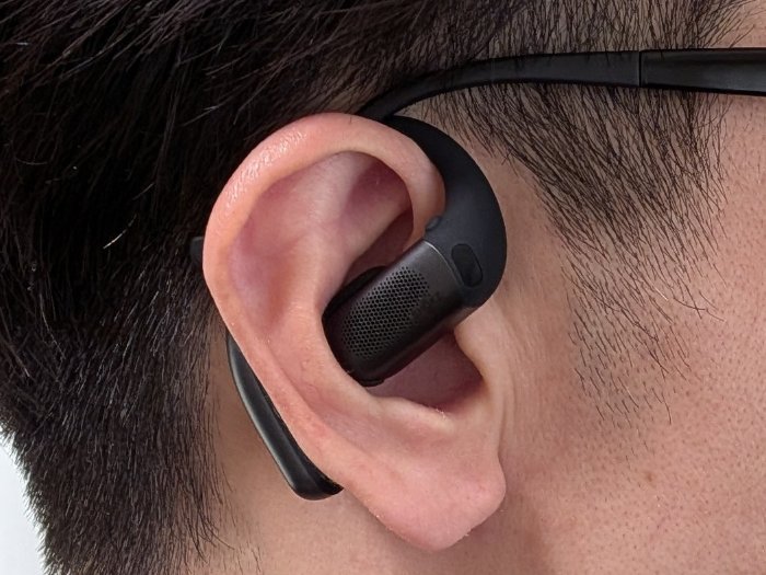 Shokz OpenFit Proの装着感