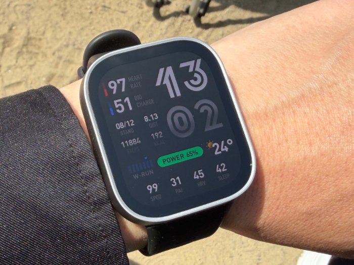 Amazfit Bip Maxのディスプレイ