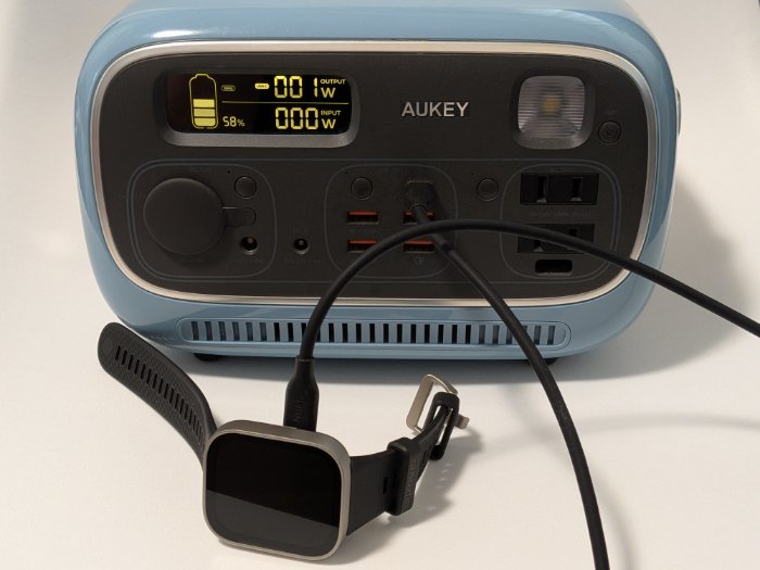 Amazfit Bip Maxの充電速度