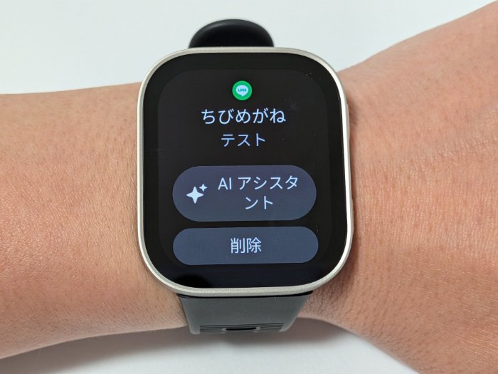 Amazfit Bip Maxの通知機能