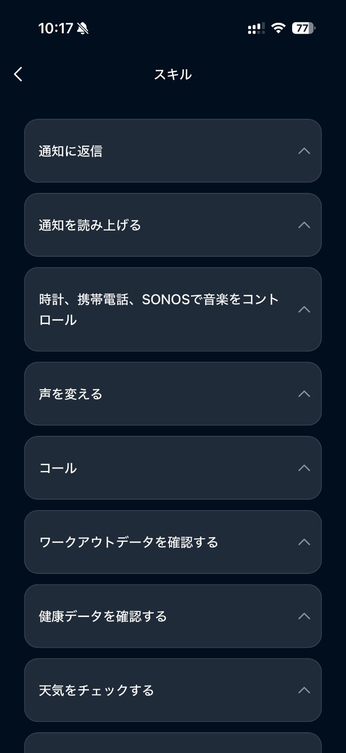Amazfit Bip MaxのZepp Flow