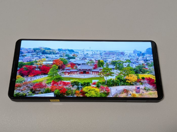 Xperia 1 VIIIのディスプレイ