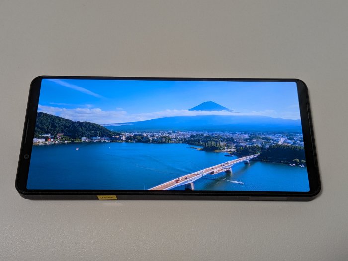 Xperia 1 VIIIのディスプレイ