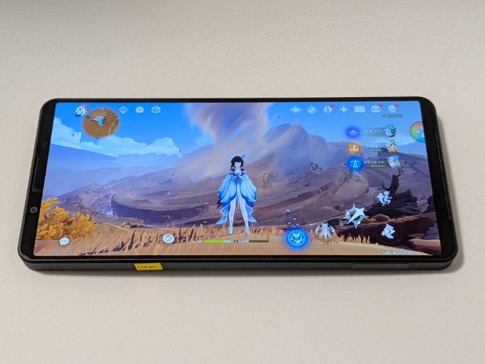 Xperia 1 VIIIで原神を検証