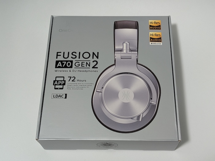 OneOdio Fusion A70 Gen 2のデザイン・付属品