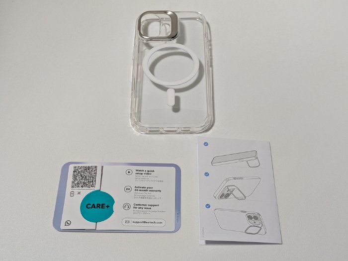 ESR HYBRID MAGNETIC CASEの付属品