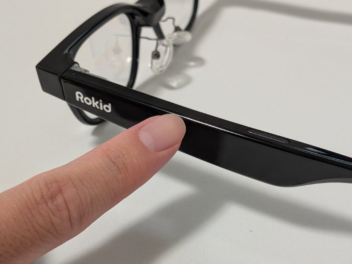 Rokid スマートAIグラスの発熱