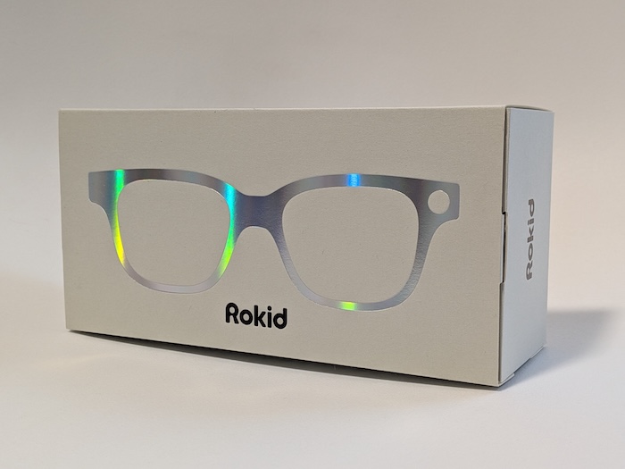 Rokid スマートAIグラスのデザイン・サイズ・付属品