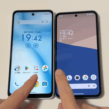 arrows We3とAQUOS sense10の動作性能を比較