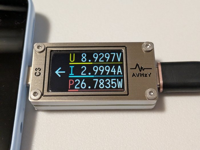arrows We3の充電速度