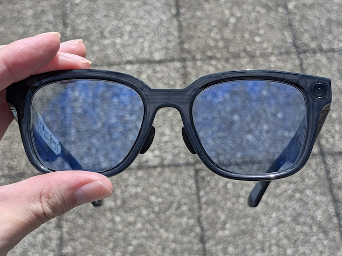 Rokid Ai Glasses Styleの調光レンズ