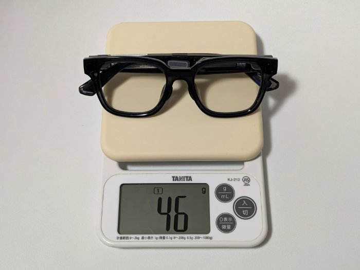Rokid Ai Glasses Styleの重さ