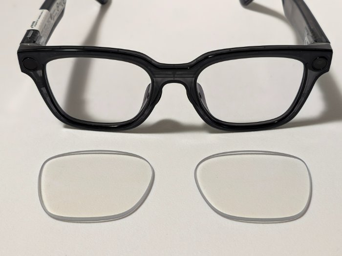 Rokid Ai Glasses Styleの調光レンズ