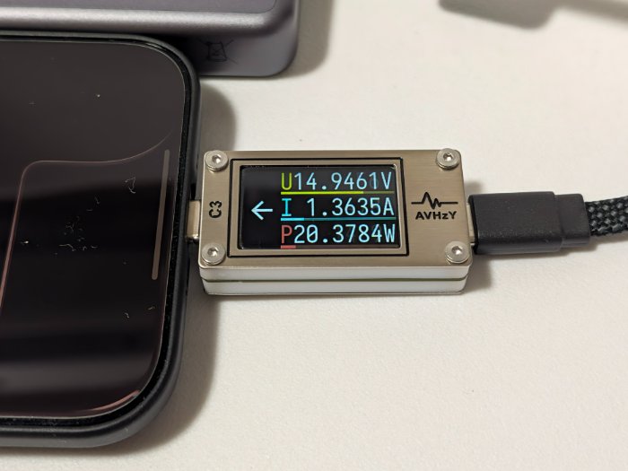 UGREEN MagFlow Proの充電速度